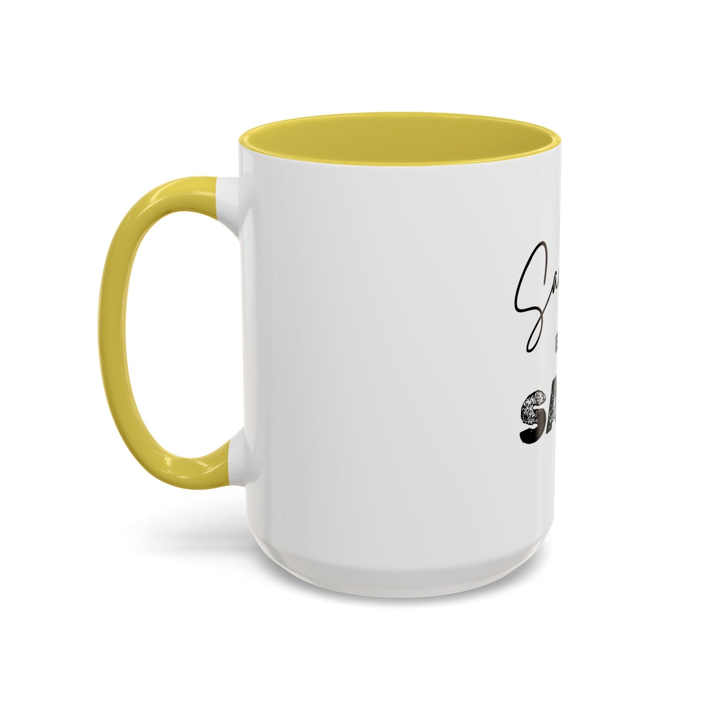 “Sanctified but Salty” Mug – 11 oz & 15 oz Ceramic • Faith with a Side of Sass