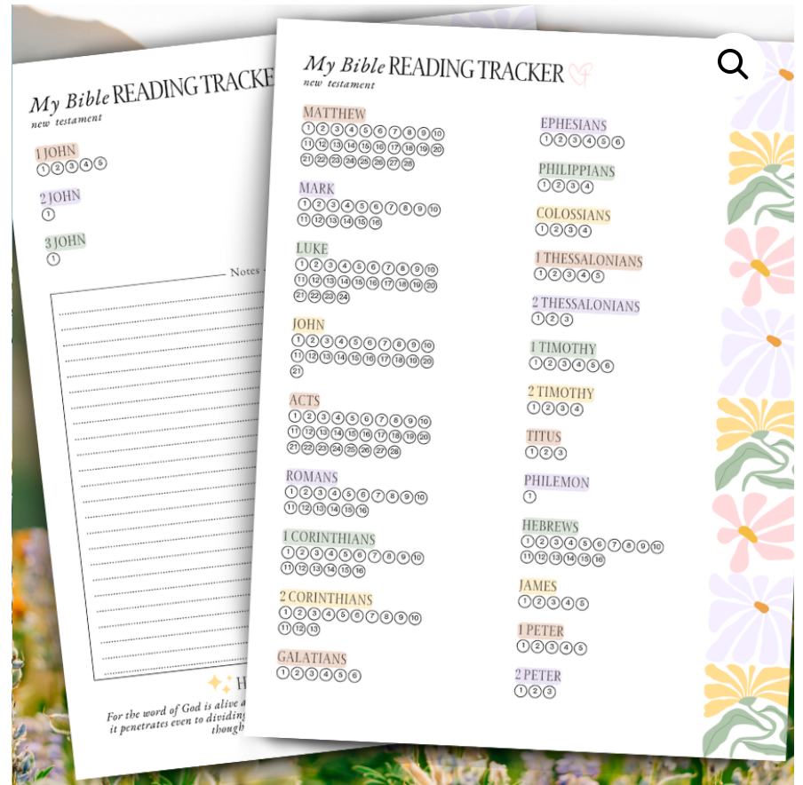 My Bible Reading Tracker – Old & New Testament Bundle
