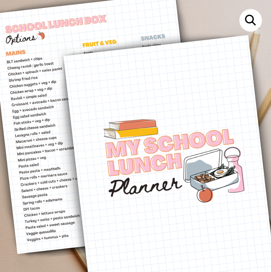 School Lunch Planner for Kids – Faith-Based Meal Planning Made Simple