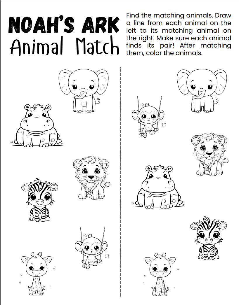 Kids Christian Activity Book – Faith-Filled Fun with Bible Games, Coloring, and Scripture Activities