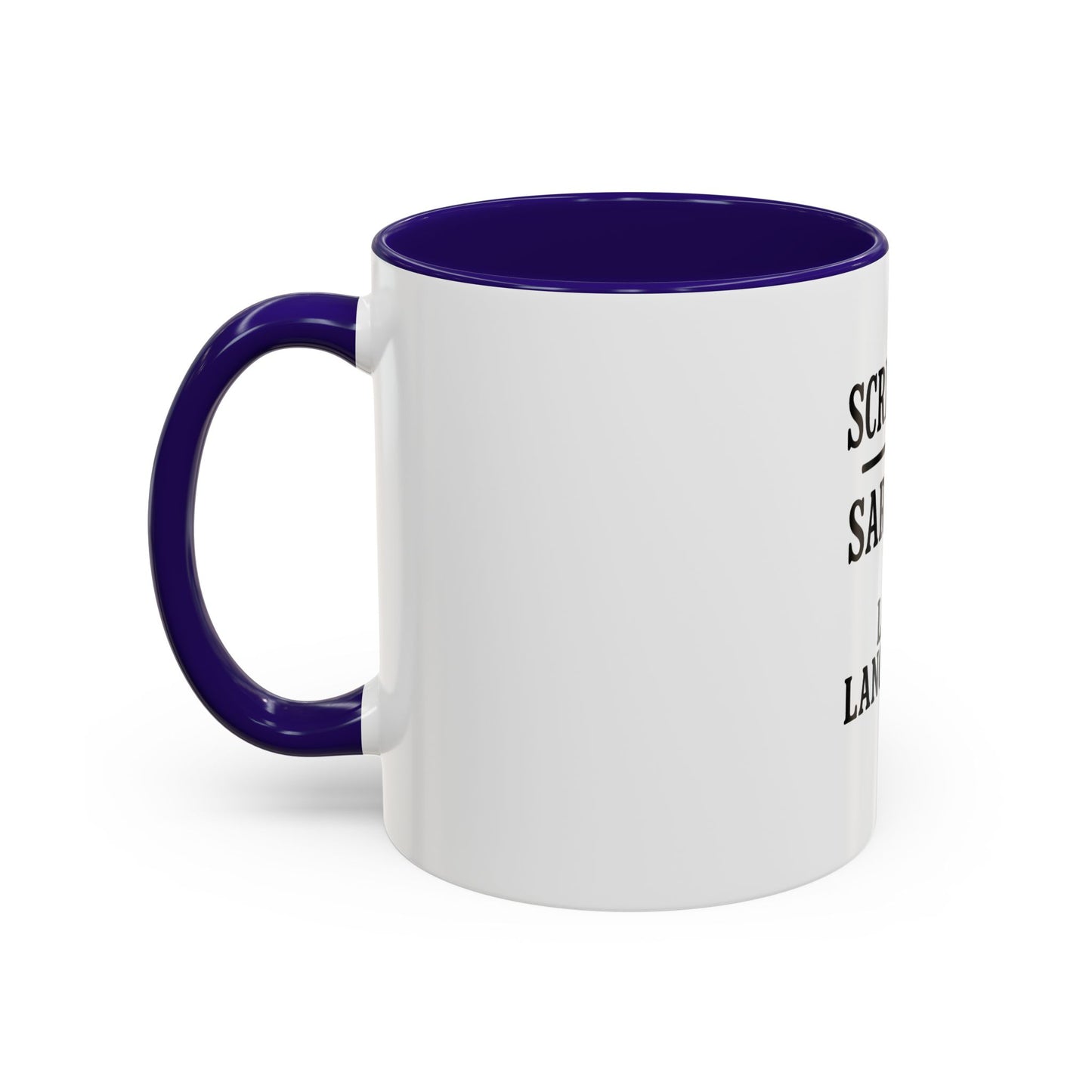 Scripture & Sarcasm. My Love Languages™ Coffee Mug – Funny Christian Gift for Women, Friends & Bible Study