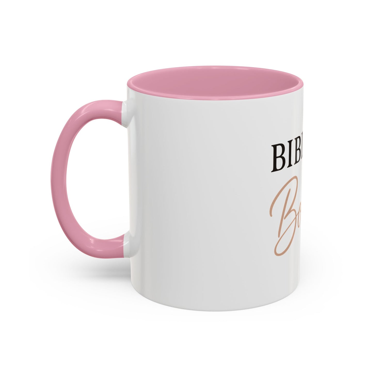 "Biblical & Bougie" Coffee Mug – Black Lettering Christian Mug for Faith-Filled Queens with Flavor