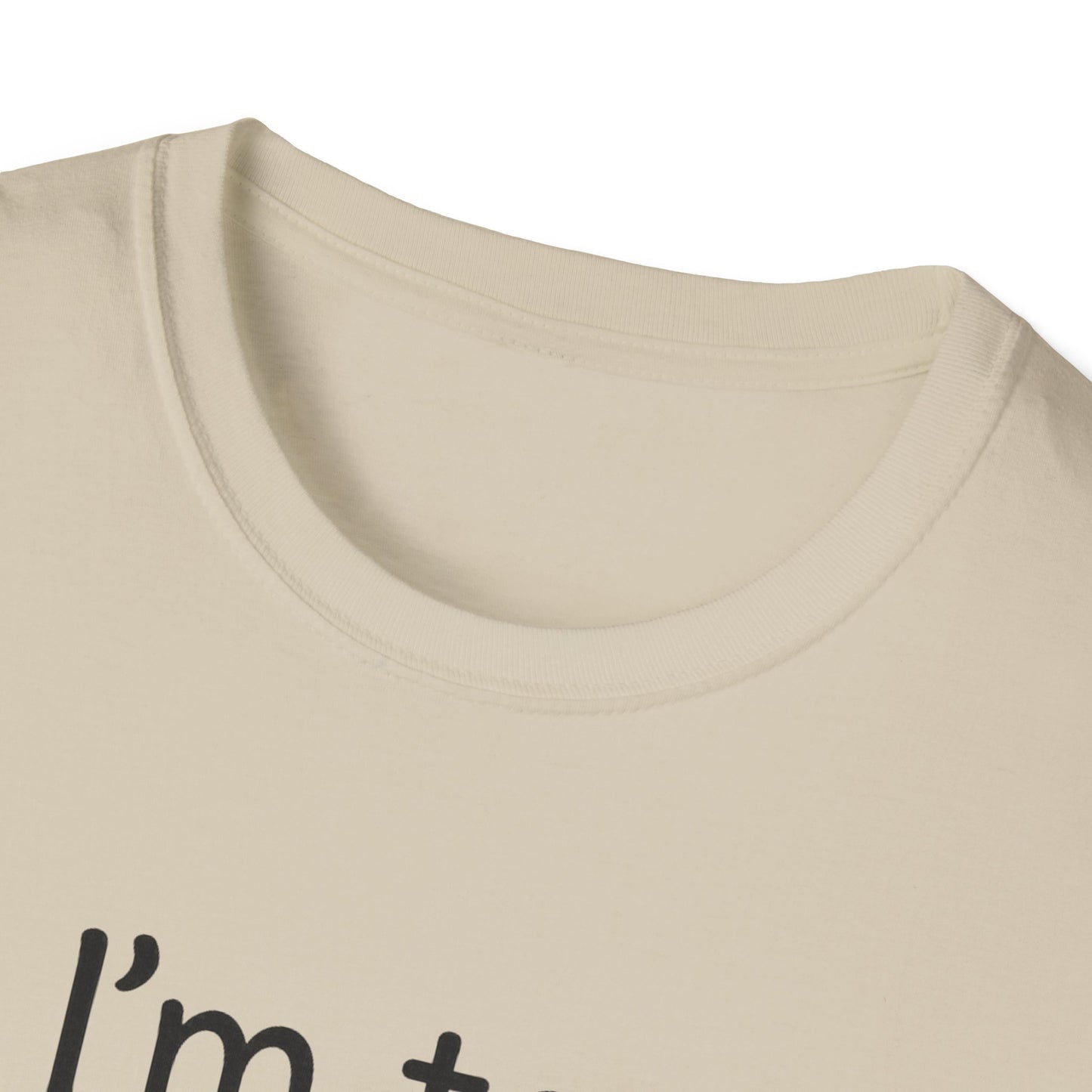 “I’m Too Anointed To Argue” Unisex T-Shirt – Black Lettering | Funny Faith-Based Tee for Confident Christians