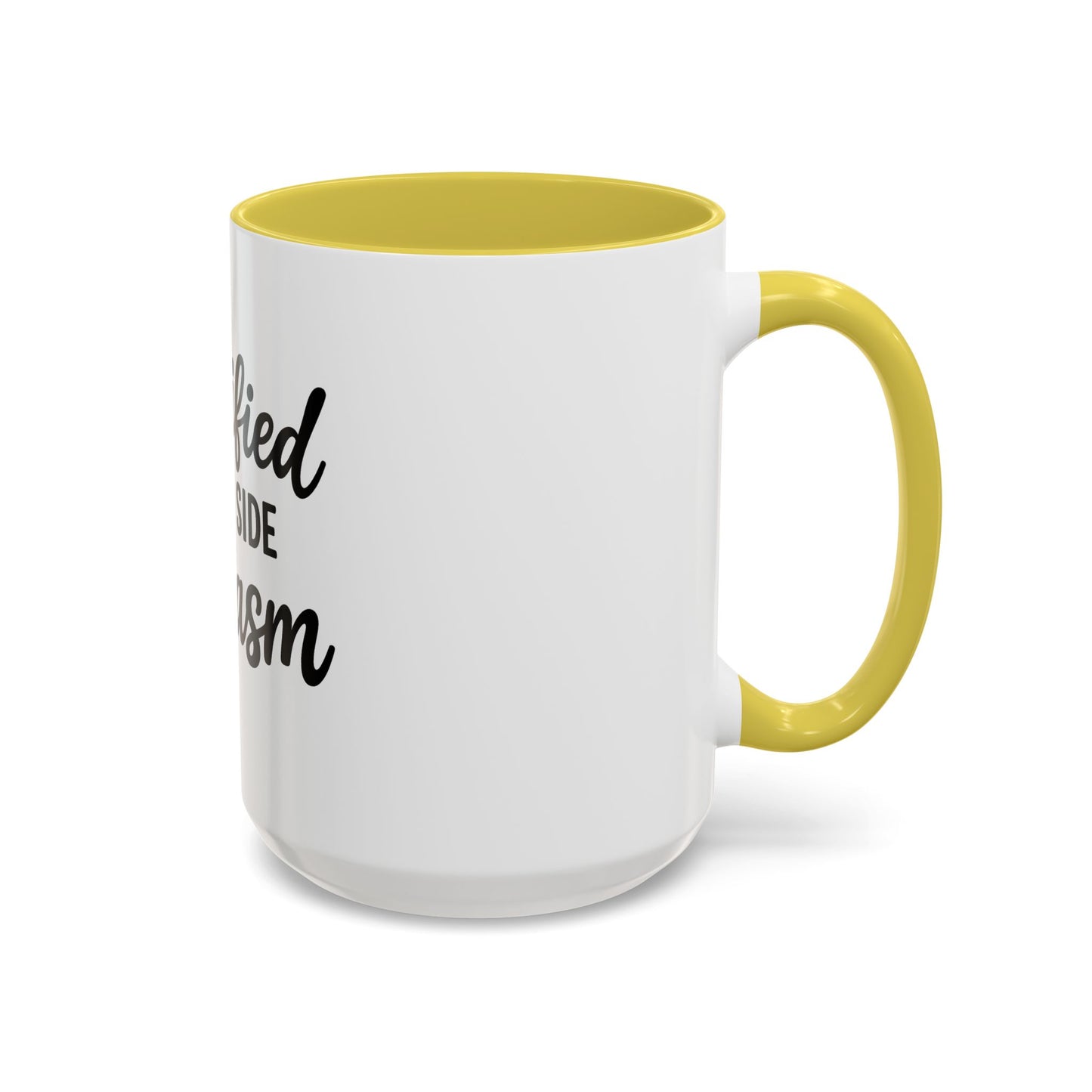 Sanctified with a Side of Sarcasm Coffee Mug – 11 oz or 15 oz Ceramic • Bold Humor Meets Everyday Brew