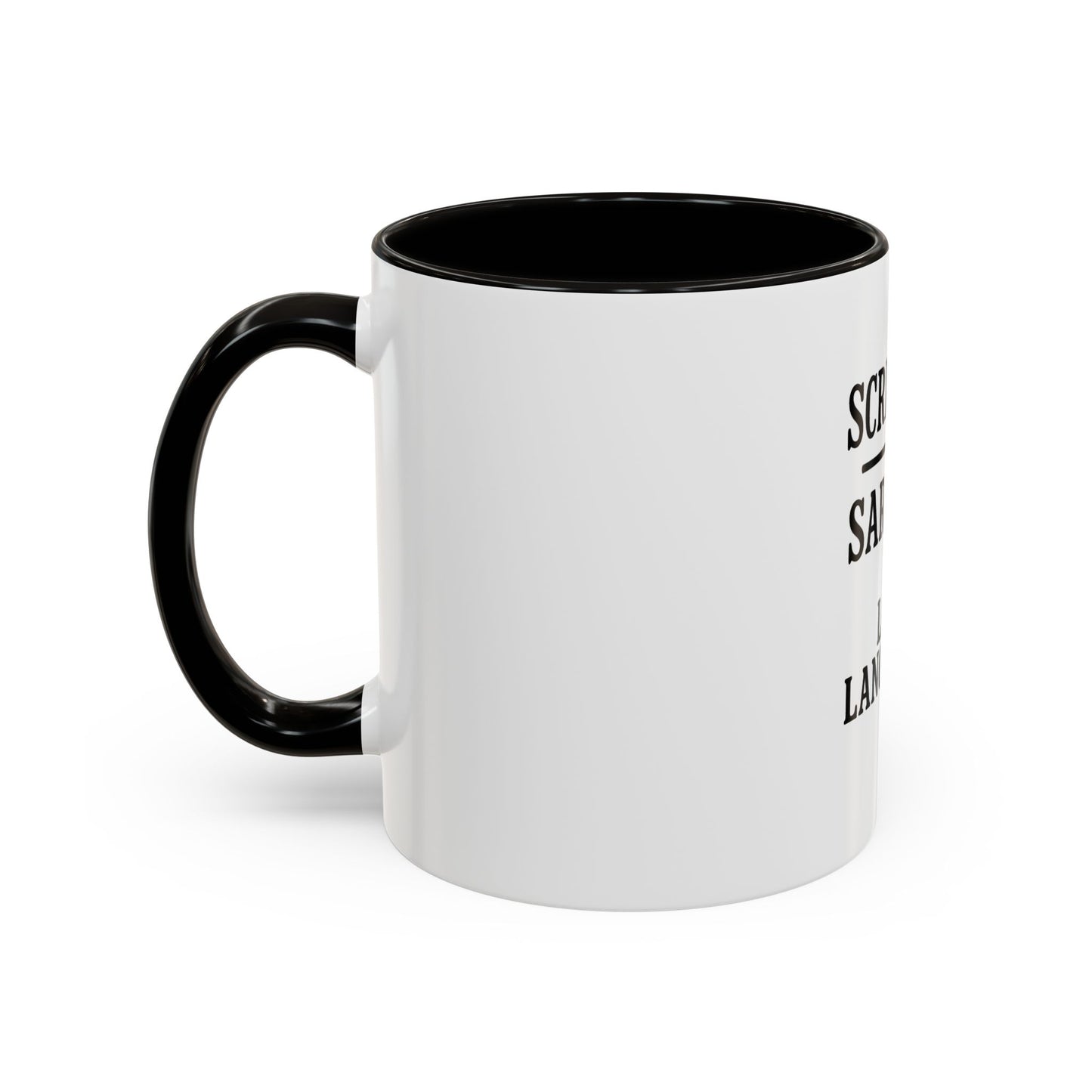 Scripture & Sarcasm. My Love Languages™ Coffee Mug – Funny Christian Gift for Women, Friends & Bible Study