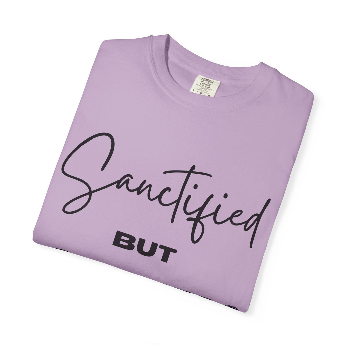 "Sanctified But Salty" Unisex T-Shirt – Funny Christian Tee for the Faithfully Feisty