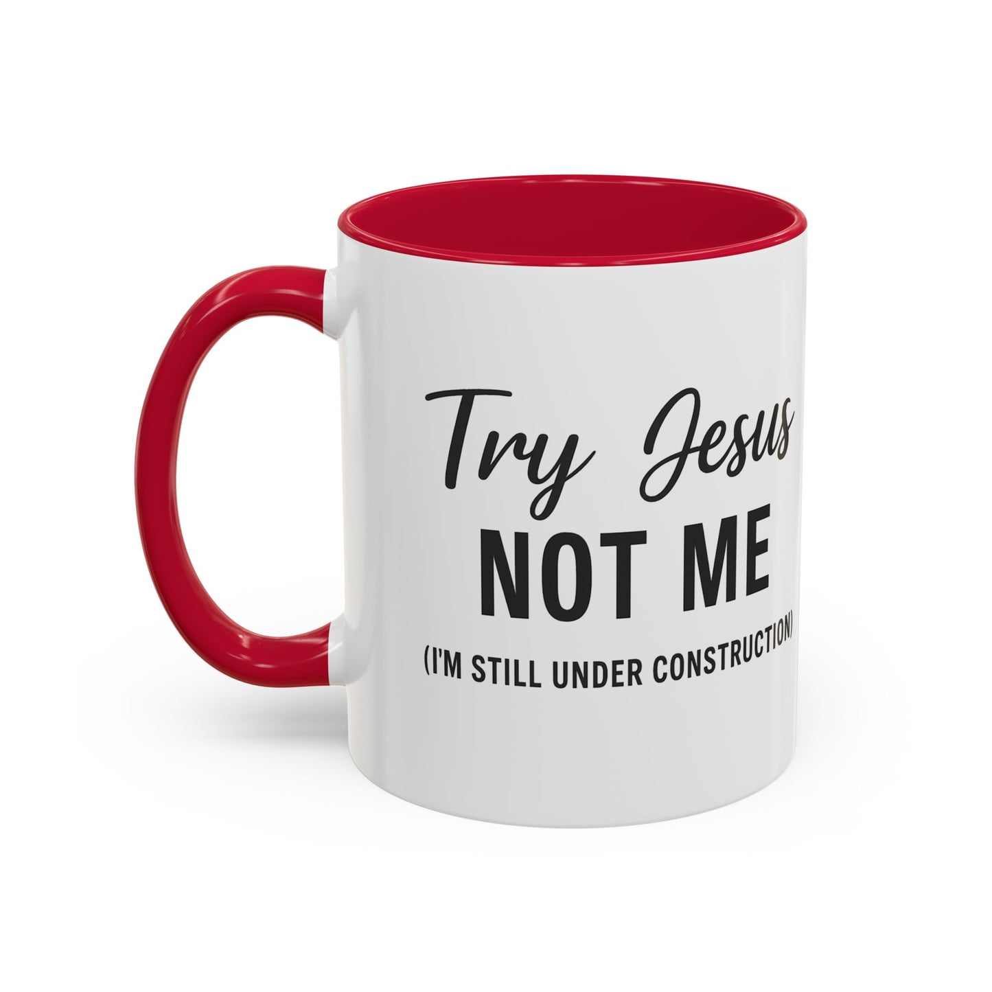 Jesus-Inspired Coffee Mug - Try Jesus Not Me (Funny Gift for Coffee Lovers, Inspirational Drinkware, Christian Humor, Unique Gift [...]