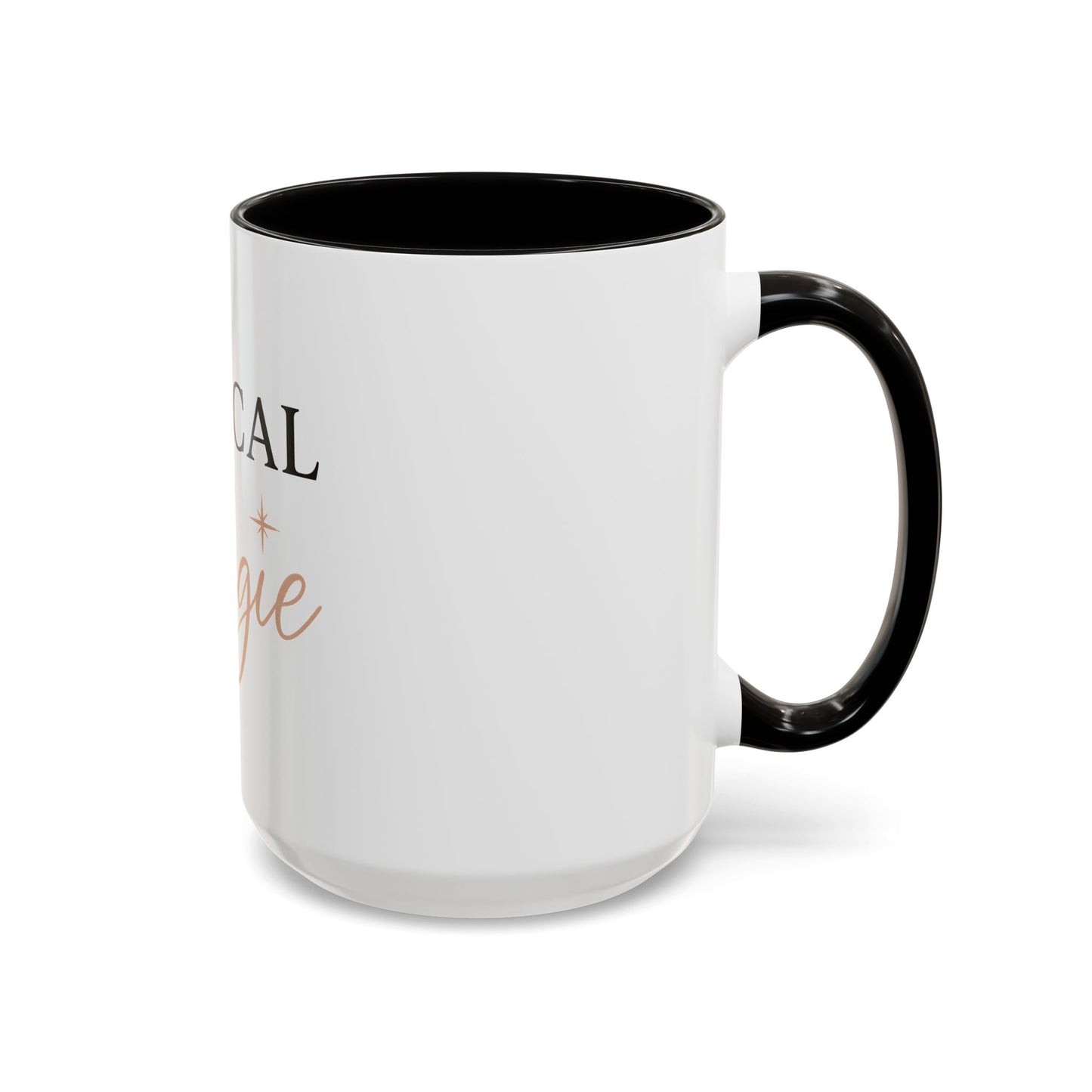 "Biblical & Bougie" Coffee Mug – Black Lettering Christian Mug for Faith-Filled Queens with Flavor