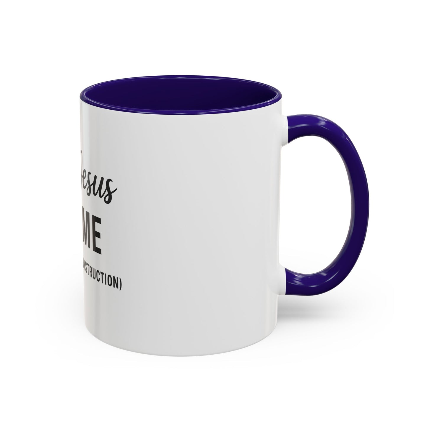 Try Jesus Not Me. I’m Still Under Construction™ Christian Coffee Mug – Funny Faith Gift for Women, Men, and Bible Study Groups