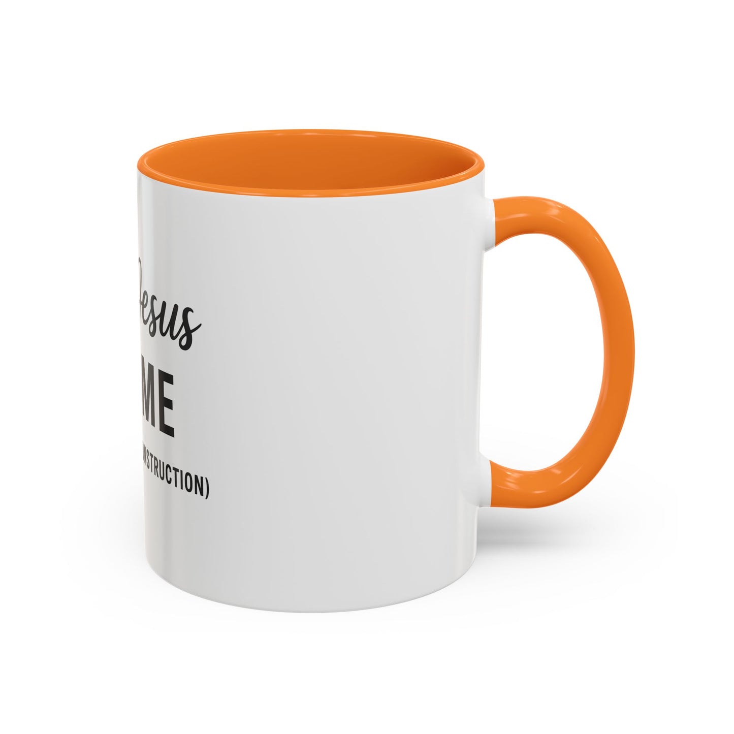 Try Jesus Not Me. I’m Still Under Construction™ Christian Coffee Mug – Funny Faith Gift for Women, Men, and Bible Study Groups