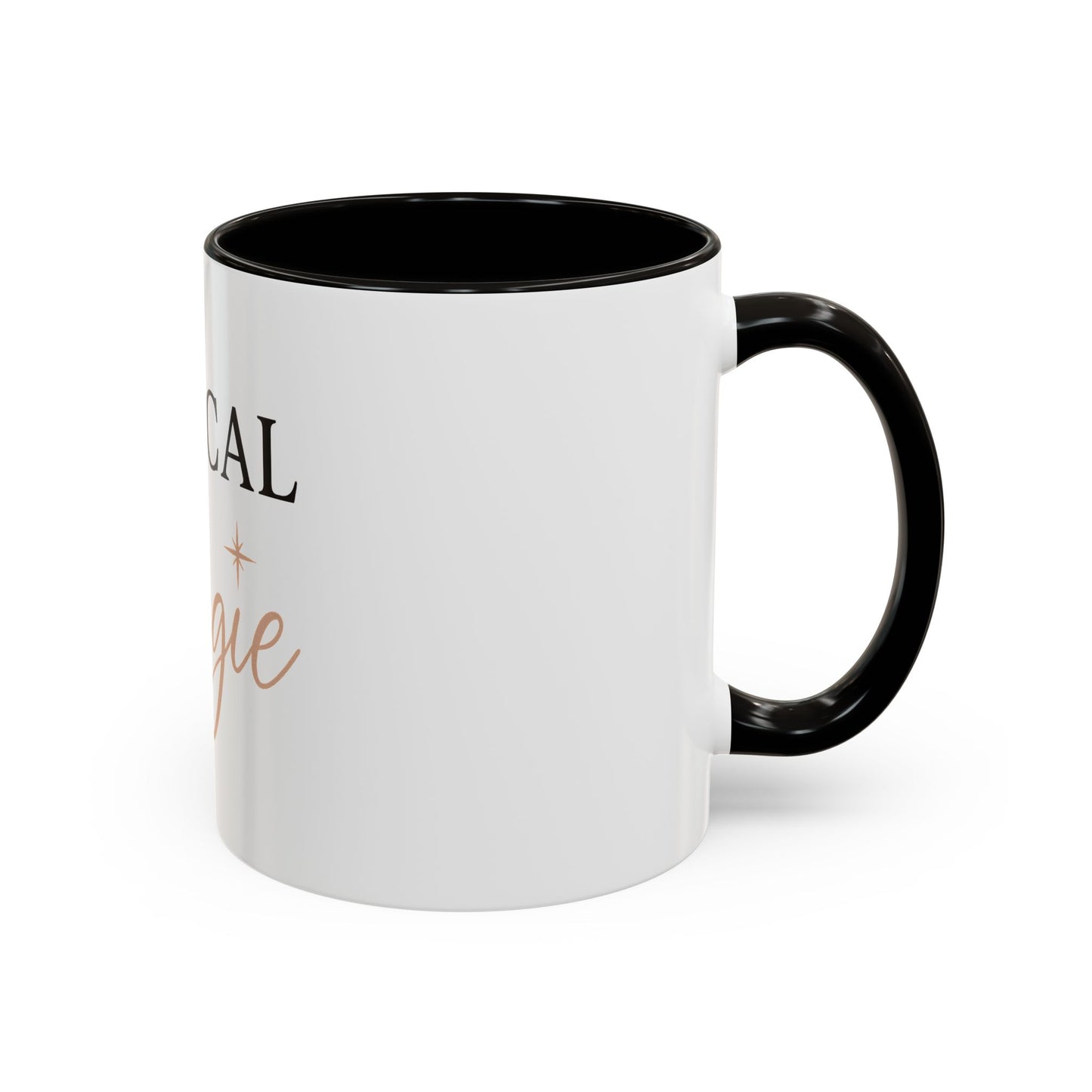 "Biblical & Bougie" Coffee Mug – Black Lettering Christian Mug for Faith-Filled Queens with Flavor
