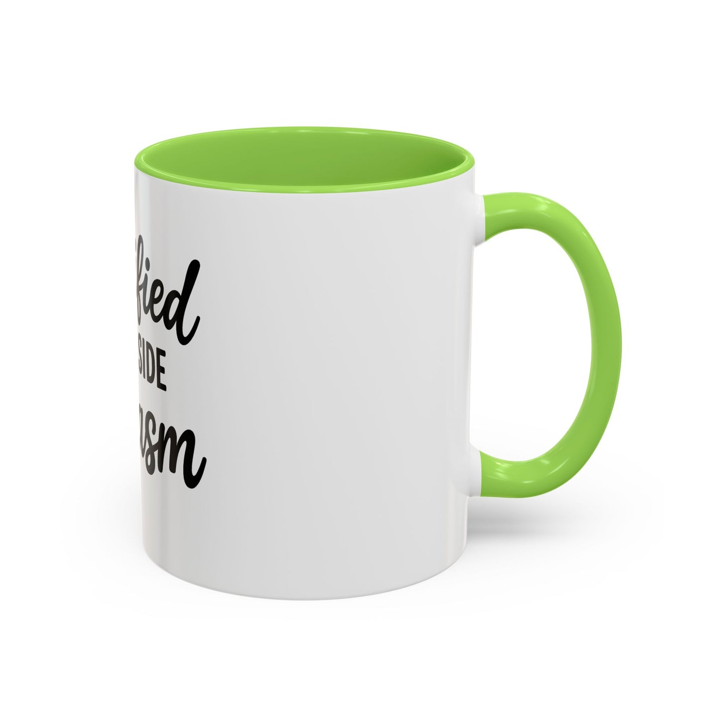 Sanctified with a Side of Sarcasm Coffee Mug – 11 oz or 15 oz Ceramic • Bold Humor Meets Everyday Brew
