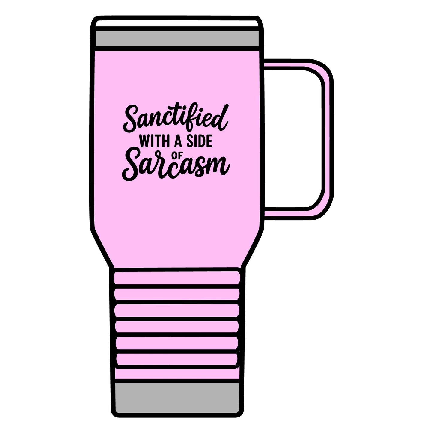 Sarcastic 20 oz Travel Mug – Double‑Wall Stainless Steel • Sassy Coffee & Tea Companion