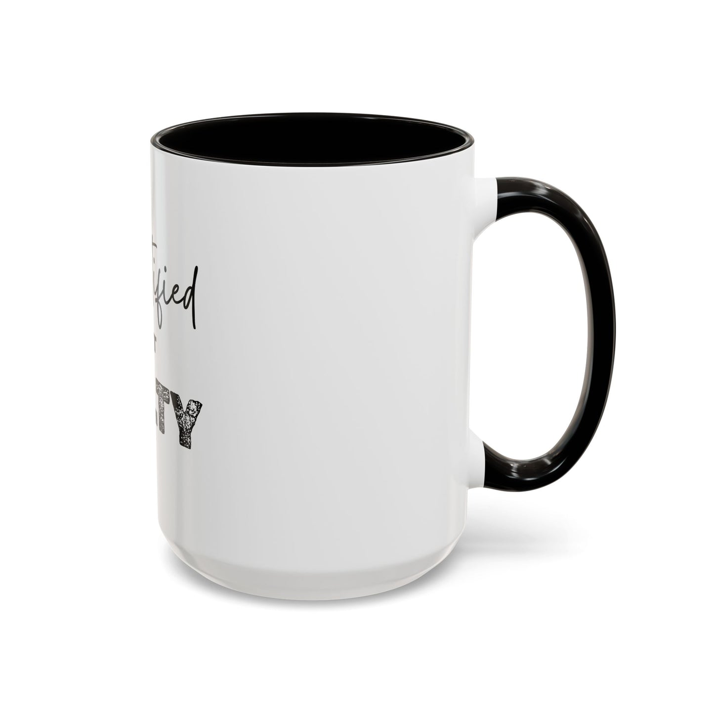“Sanctified but Salty” Mug – 11 oz & 15 oz Ceramic • Faith with a Side of Sass