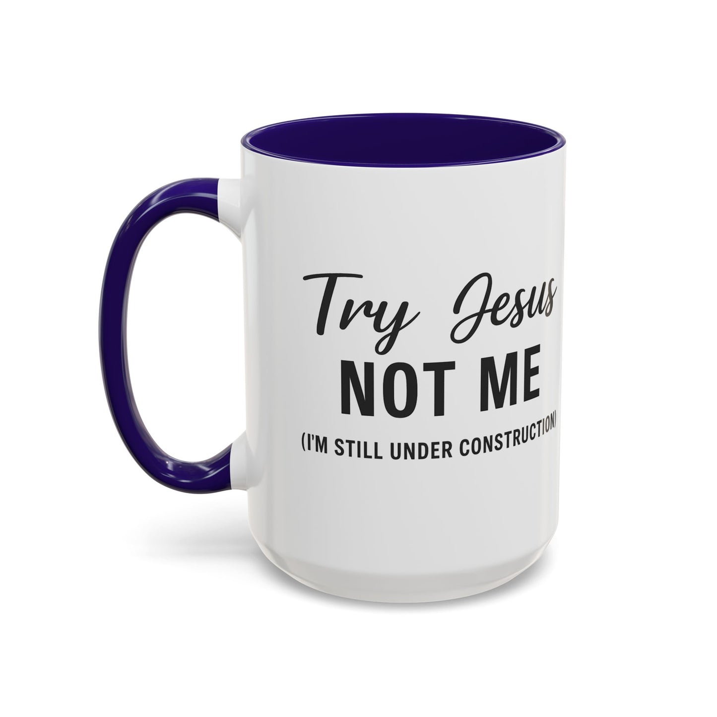 Jesus-Inspired Coffee Mug - Try Jesus Not Me (Funny Gift for Coffee Lovers, Inspirational Drinkware, Christian Humor, Unique Gift [...]