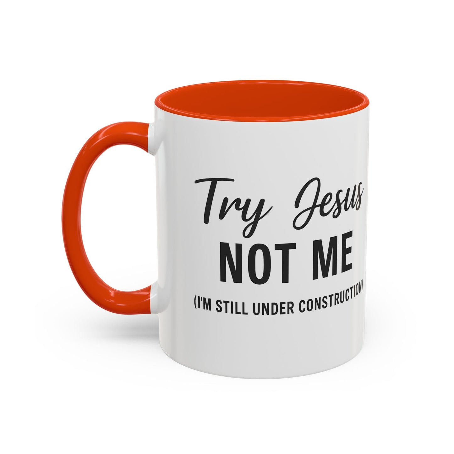 Jesus-Inspired Coffee Mug - Try Jesus Not Me (Funny Gift for Coffee Lovers, Inspirational Drinkware, Christian Humor, Unique Gift [...]