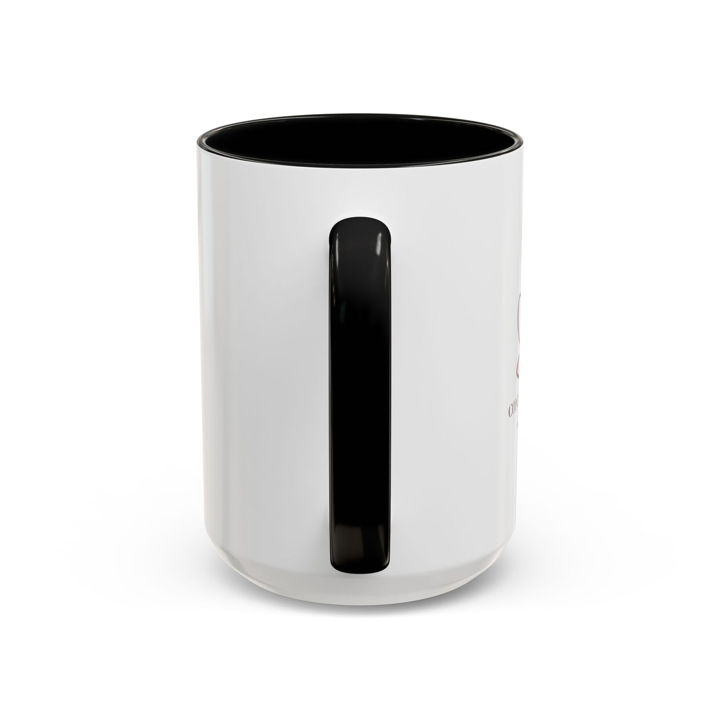 Confessions & Coffee Accent Mug - Inspirational Quote Coffee Cup for Cozy Mornings, Gift for Coffee Lovers, Home Decor