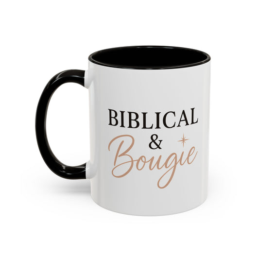 Colorful Biblical & Bougie Mug | Unique Coffee Cup for Every Occasion, Gift for Friends, Inspirational Drinkware