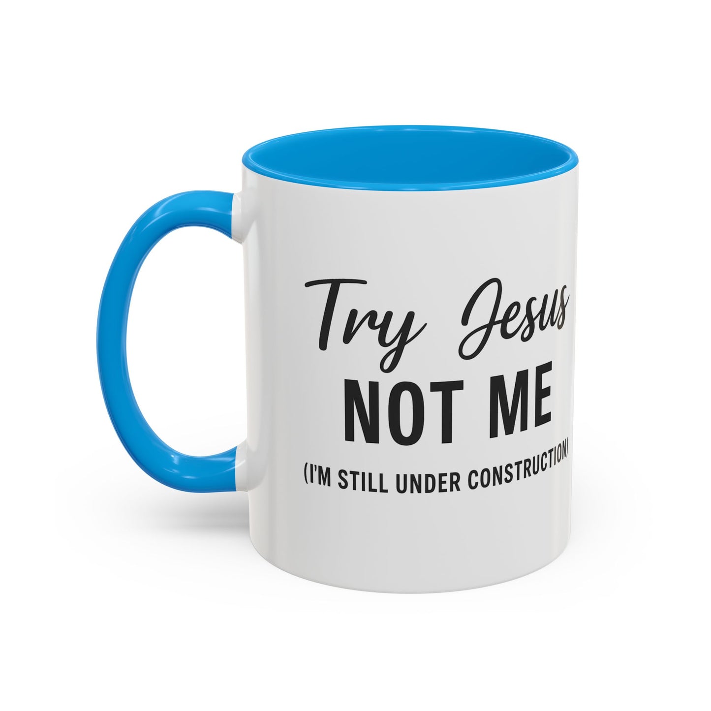 Jesus-Inspired Coffee Mug - Try Jesus Not Me (Funny Gift for Coffee Lovers, Inspirational Drinkware, Christian Humor, Unique Gift [...]