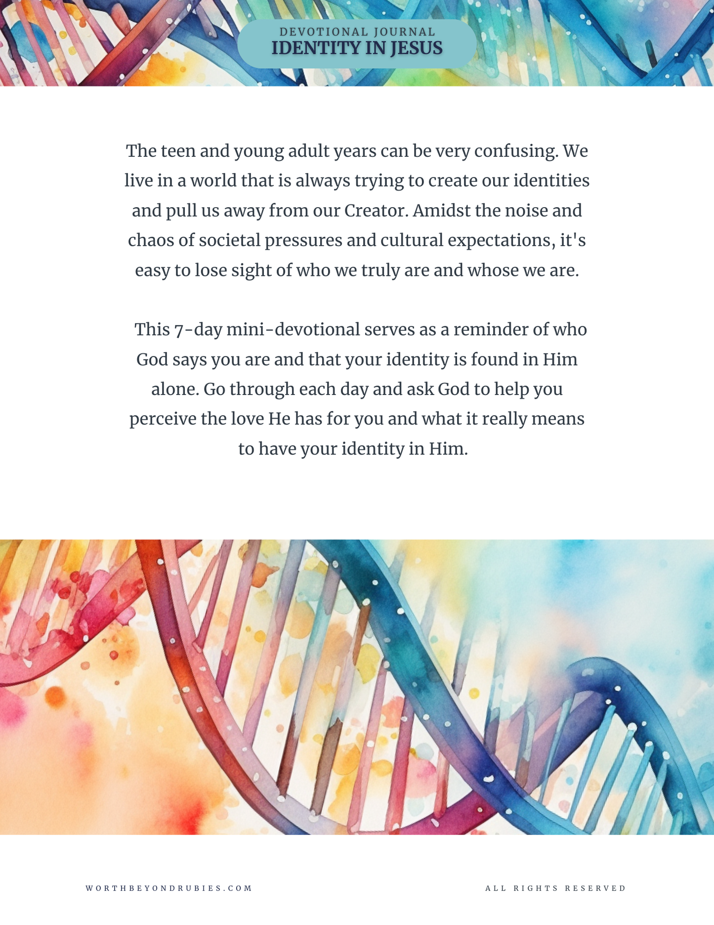 Teen Devotional Mini Pack – Empowering Faith for Teens Through Guided Reflection