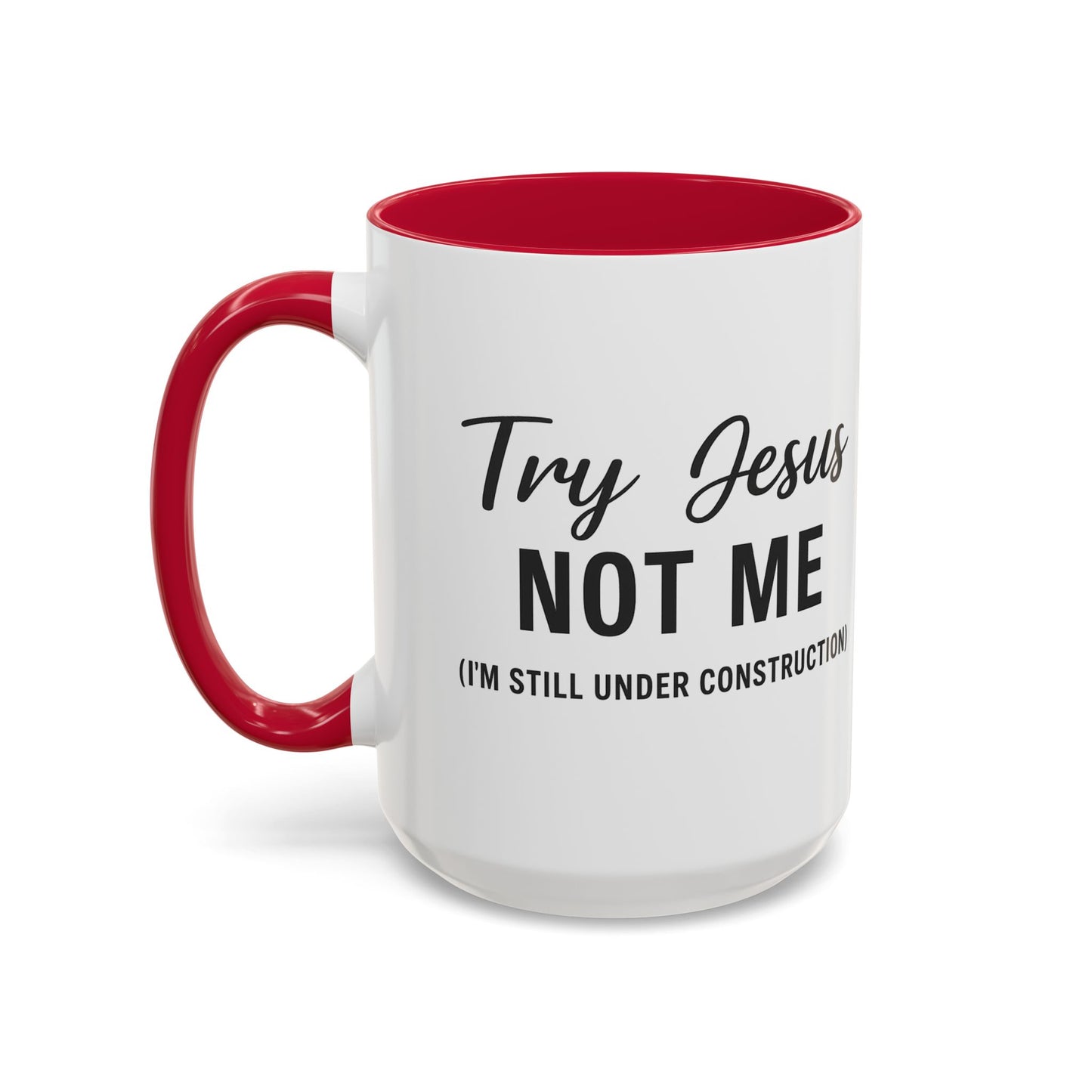 Jesus-Inspired Coffee Mug - Try Jesus Not Me (Funny Gift for Coffee Lovers, Inspirational Drinkware, Christian Humor, Unique Gift [...]