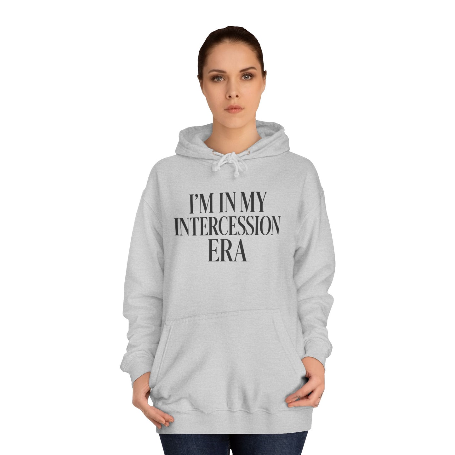 I’m In My Intercession Era™ V-Neck T-Shirt – Sassy Christian Tee for Prayer Warriors & Faith-Filled Women