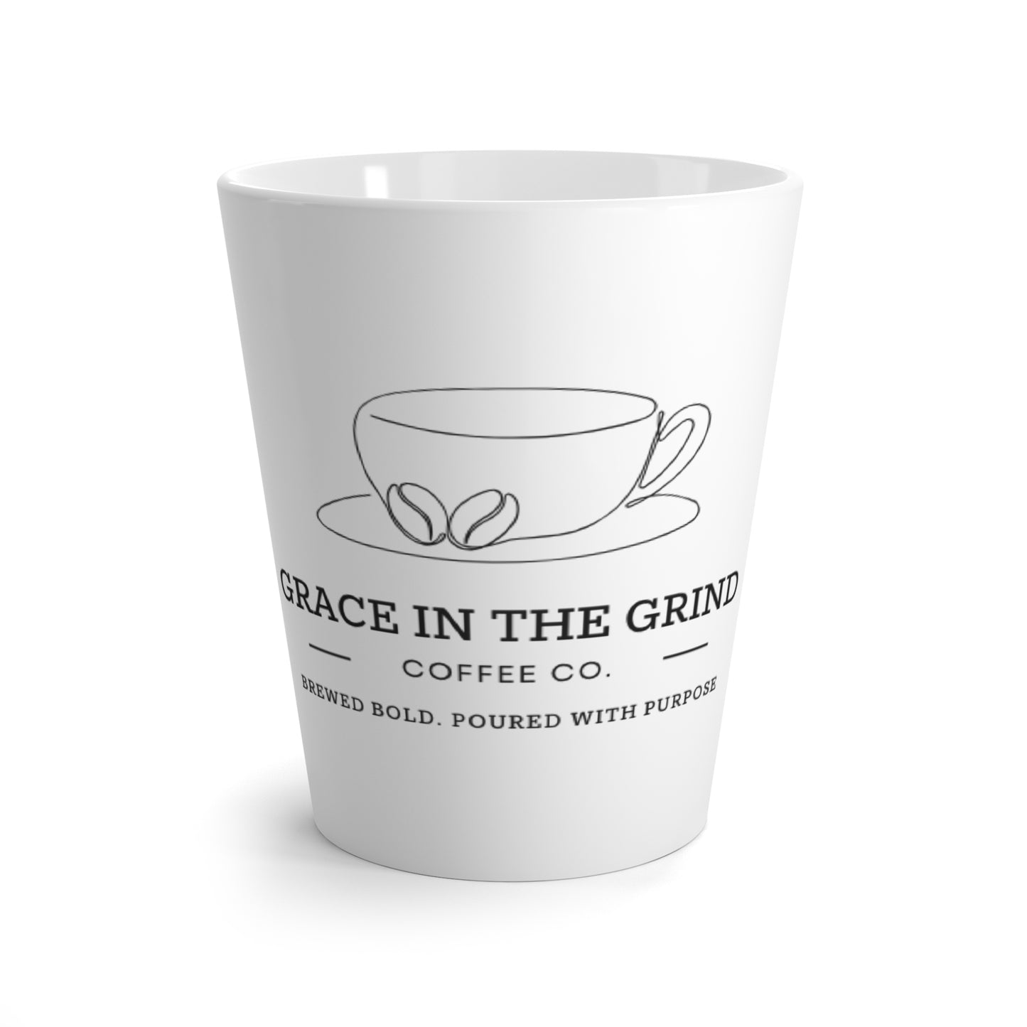 Coffee Lovers' Latte Mug - Perfect Gift, Inspirational Cup, Home Decor, Kitchen Accessory, Unique Present