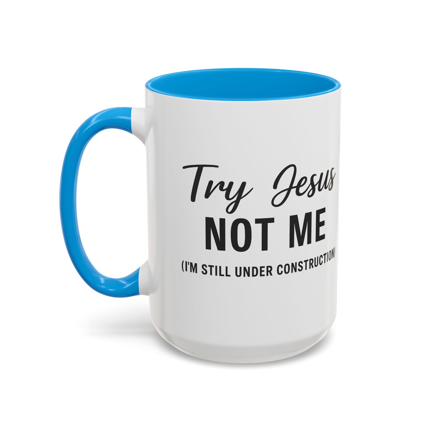 Jesus-Inspired Coffee Mug - Try Jesus Not Me (Funny Gift for Coffee Lovers, Inspirational Drinkware, Christian Humor, Unique Gift [...]