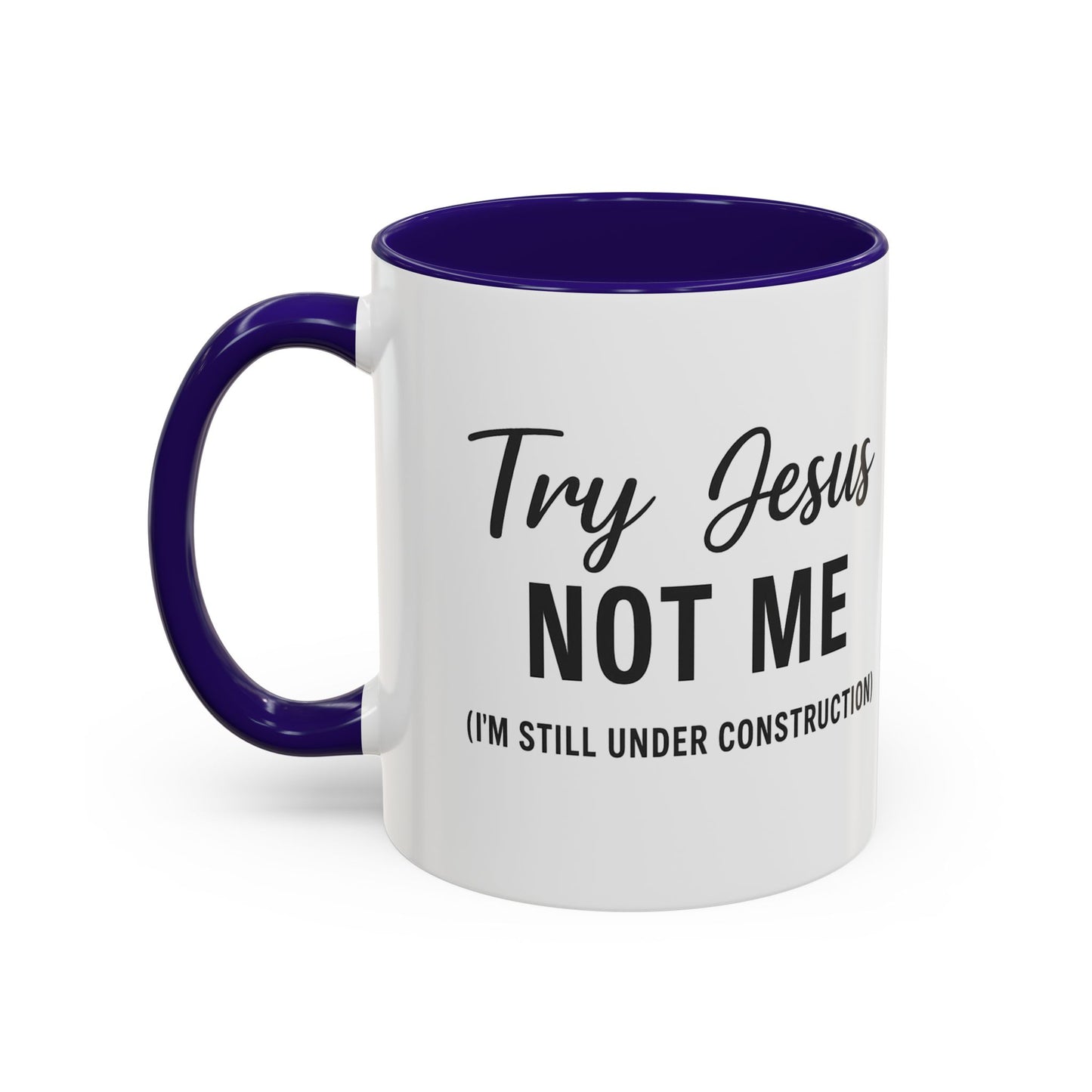 Jesus-Inspired Coffee Mug - Try Jesus Not Me (Funny Gift for Coffee Lovers, Inspirational Drinkware, Christian Humor, Unique Gift [...]
