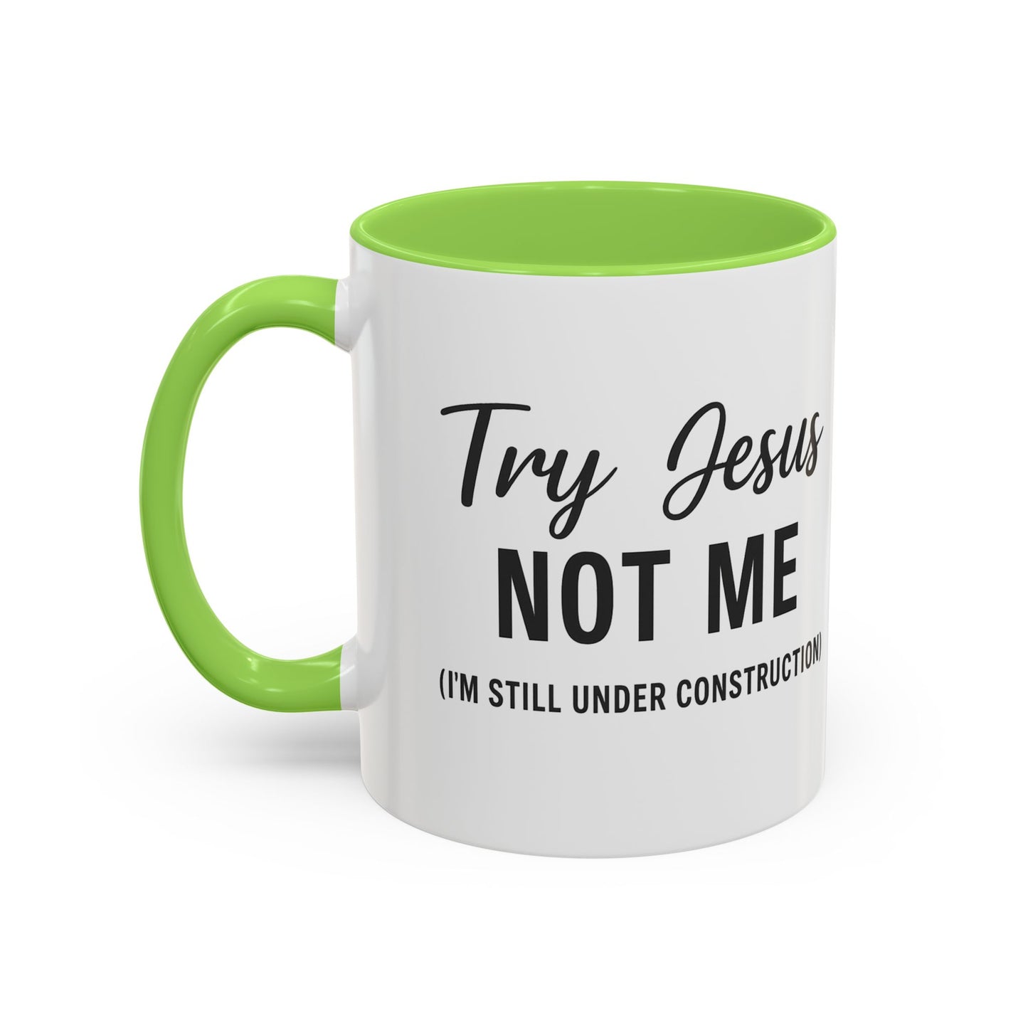 Jesus-Inspired Coffee Mug - Try Jesus Not Me (Funny Gift for Coffee Lovers, Inspirational Drinkware, Christian Humor, Unique Gift [...]
