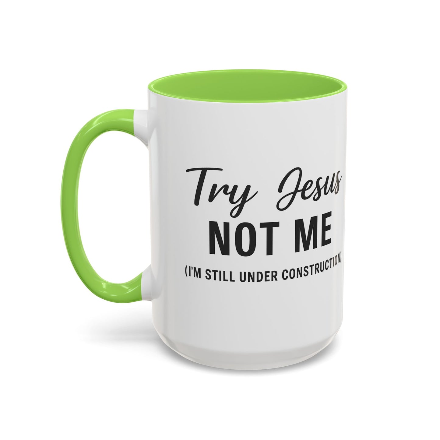 Jesus-Inspired Coffee Mug - Try Jesus Not Me (Funny Gift for Coffee Lovers, Inspirational Drinkware, Christian Humor, Unique Gift [...]