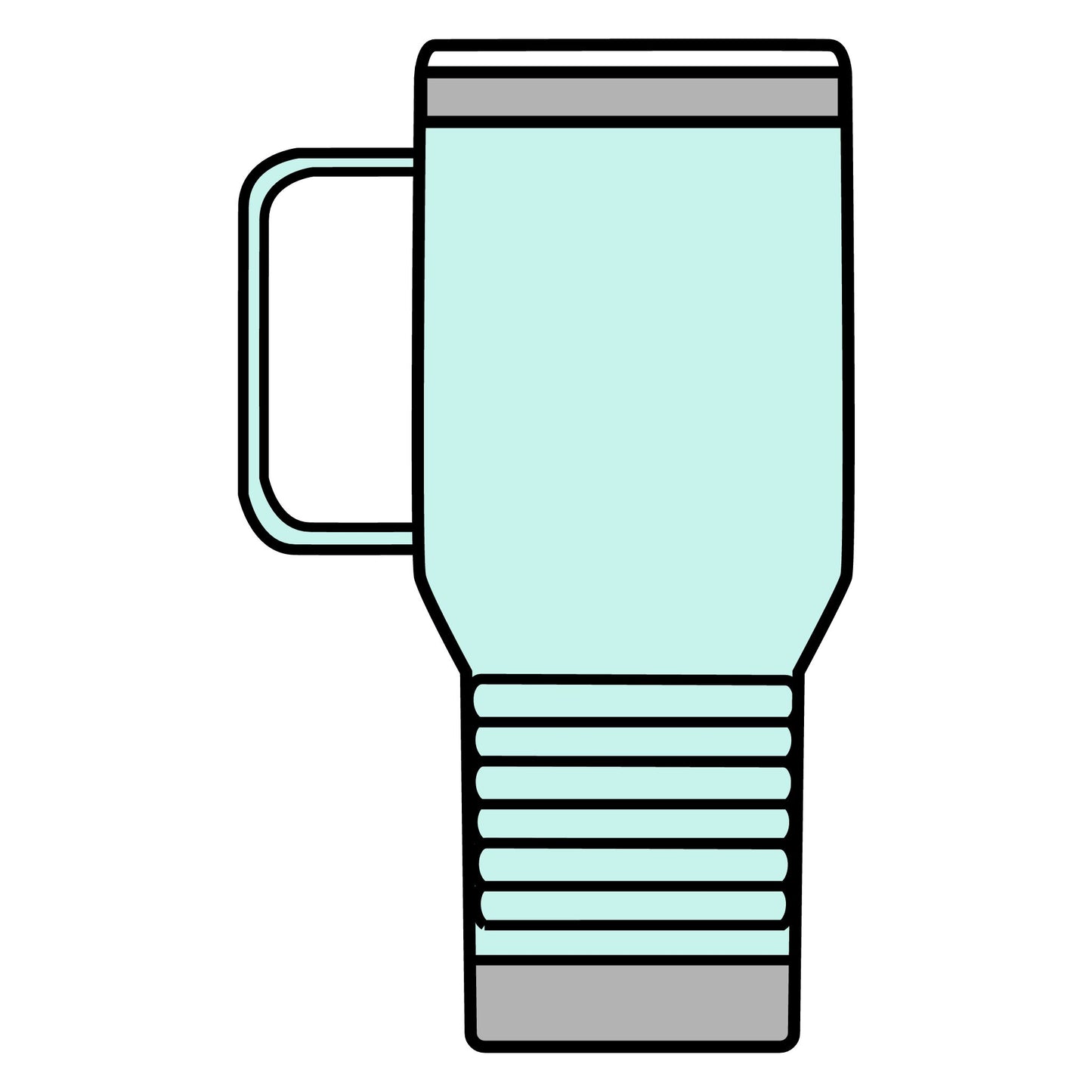 "Jesus Took the Wheel. I'm Just Vibin." 20oz Travel Mug – Funny Faith-Based Tumbler for Coffee Lovers & Spiritual Commuters