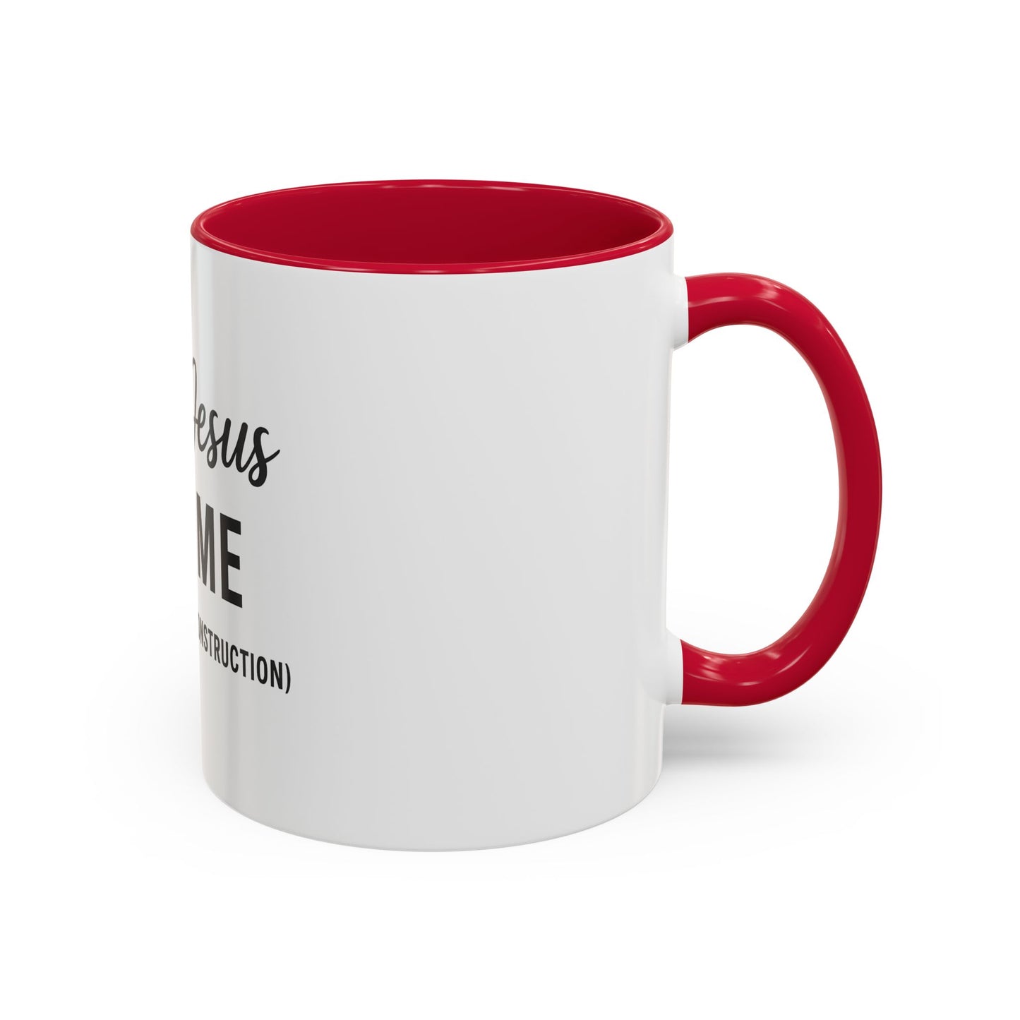 Try Jesus Not Me. I’m Still Under Construction™ Christian Coffee Mug – Funny Faith Gift for Women, Men, and Bible Study Groups