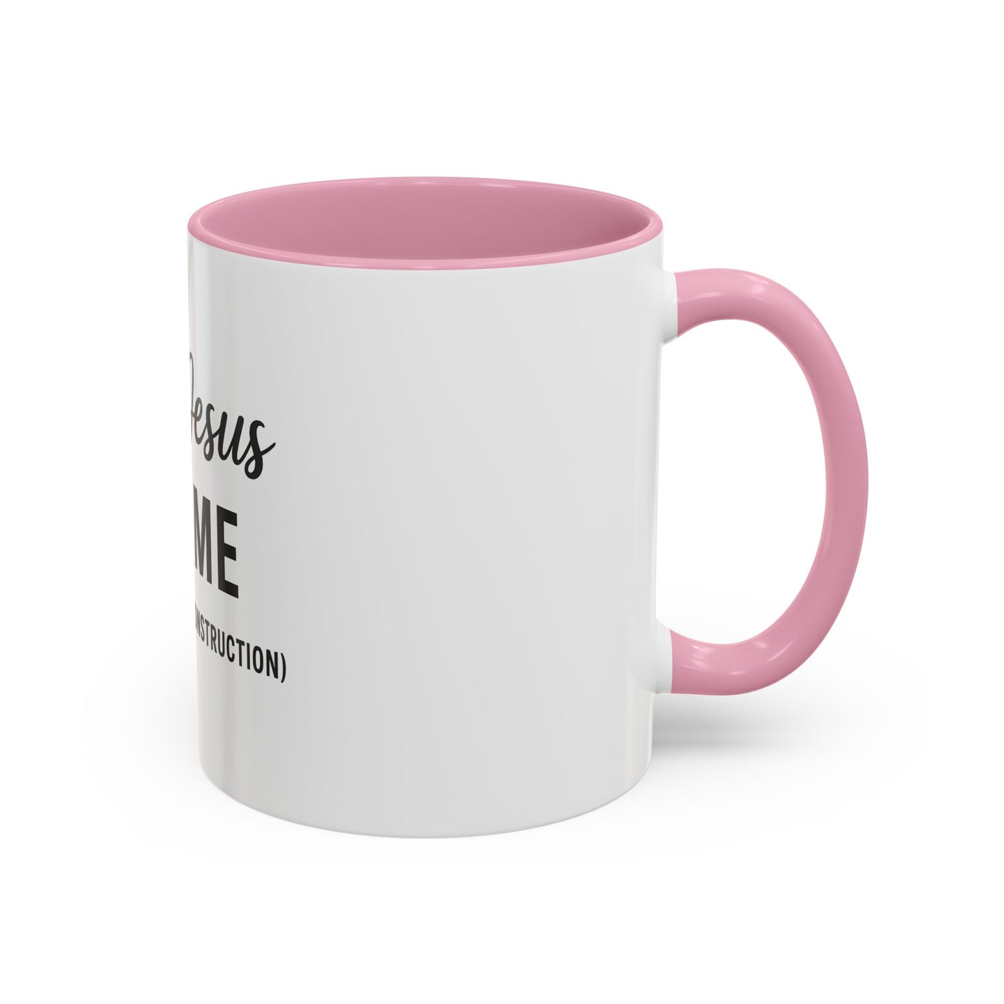 Try Jesus Not Me. I’m Still Under Construction™ Christian Coffee Mug – Funny Faith Gift for Women, Men, and Bible Study Groups