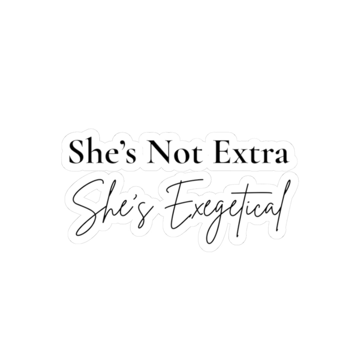 Sassy Kiss-Cut Stickers for Self-Expression, Laptop Decor, Gifts for Her, Fun Party Favors, Unique Personalization