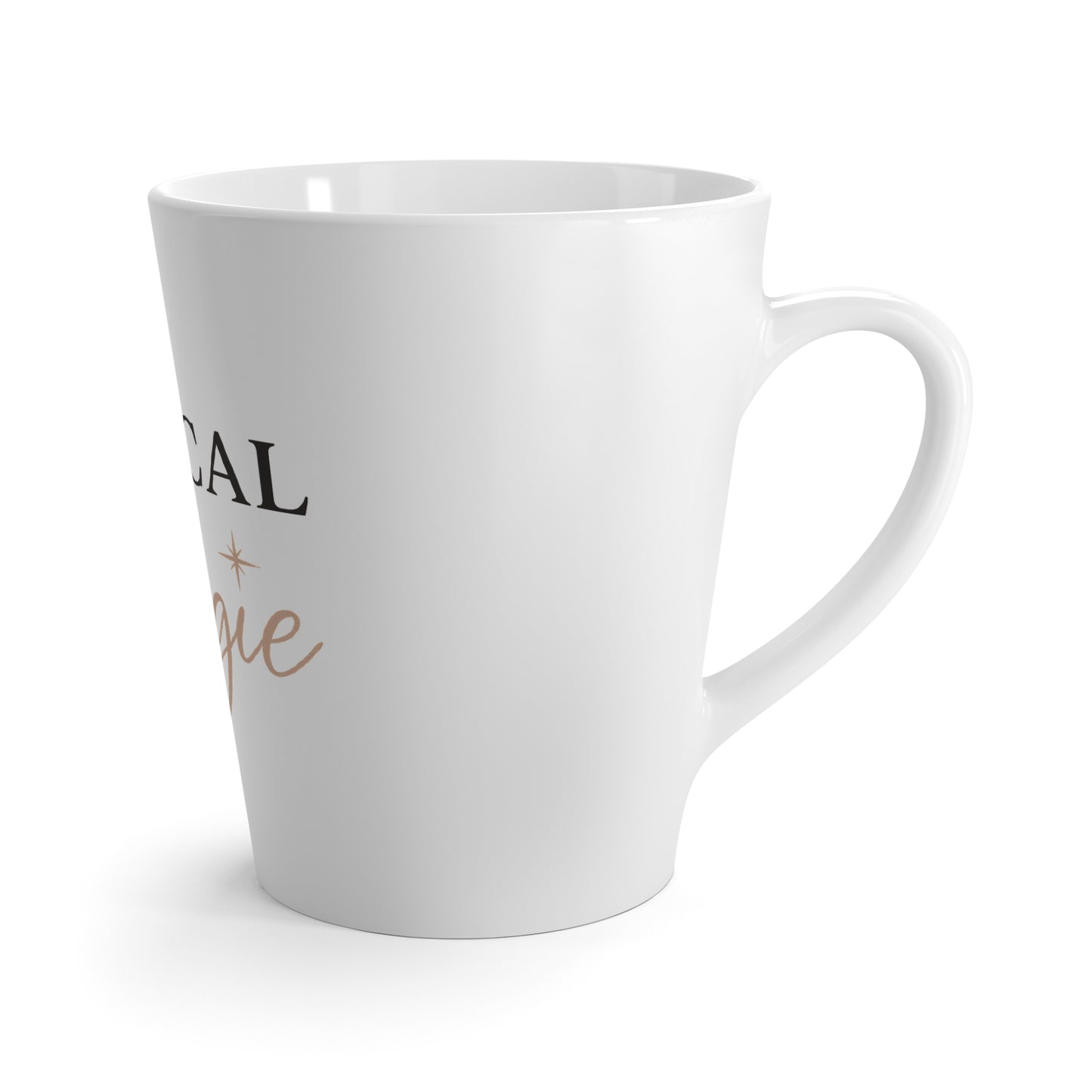 "Biblical & Bougie" Latte Mug – Faith-Filled Coffee Mug for Glamorous Prayer Girls