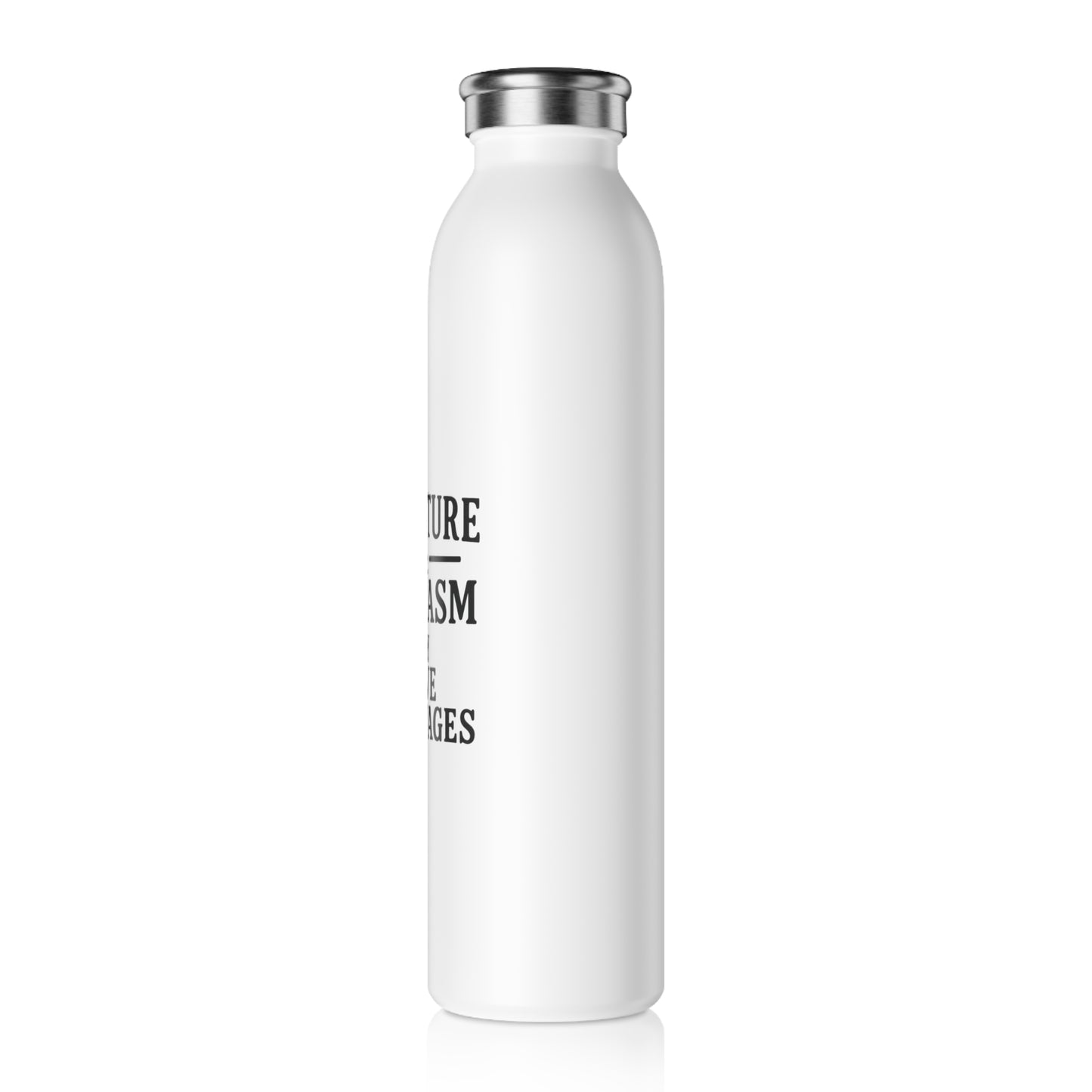 Scripture & Sarcasm. My Love Languages™ Water Bottle – Funny Christian Gift for Women, Bible Study, & On-the-Go Faith