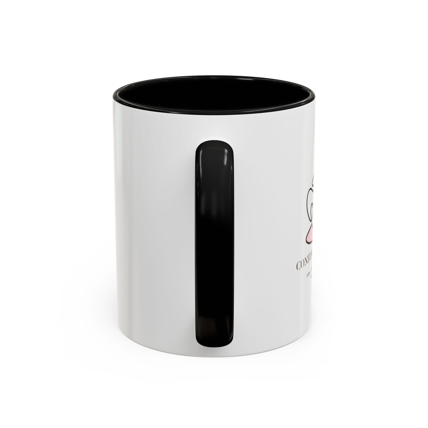 Confessions & Coffee Accent Mug - Inspirational Quote Coffee Cup for Cozy Mornings, Gift for Coffee Lovers, Home Decor