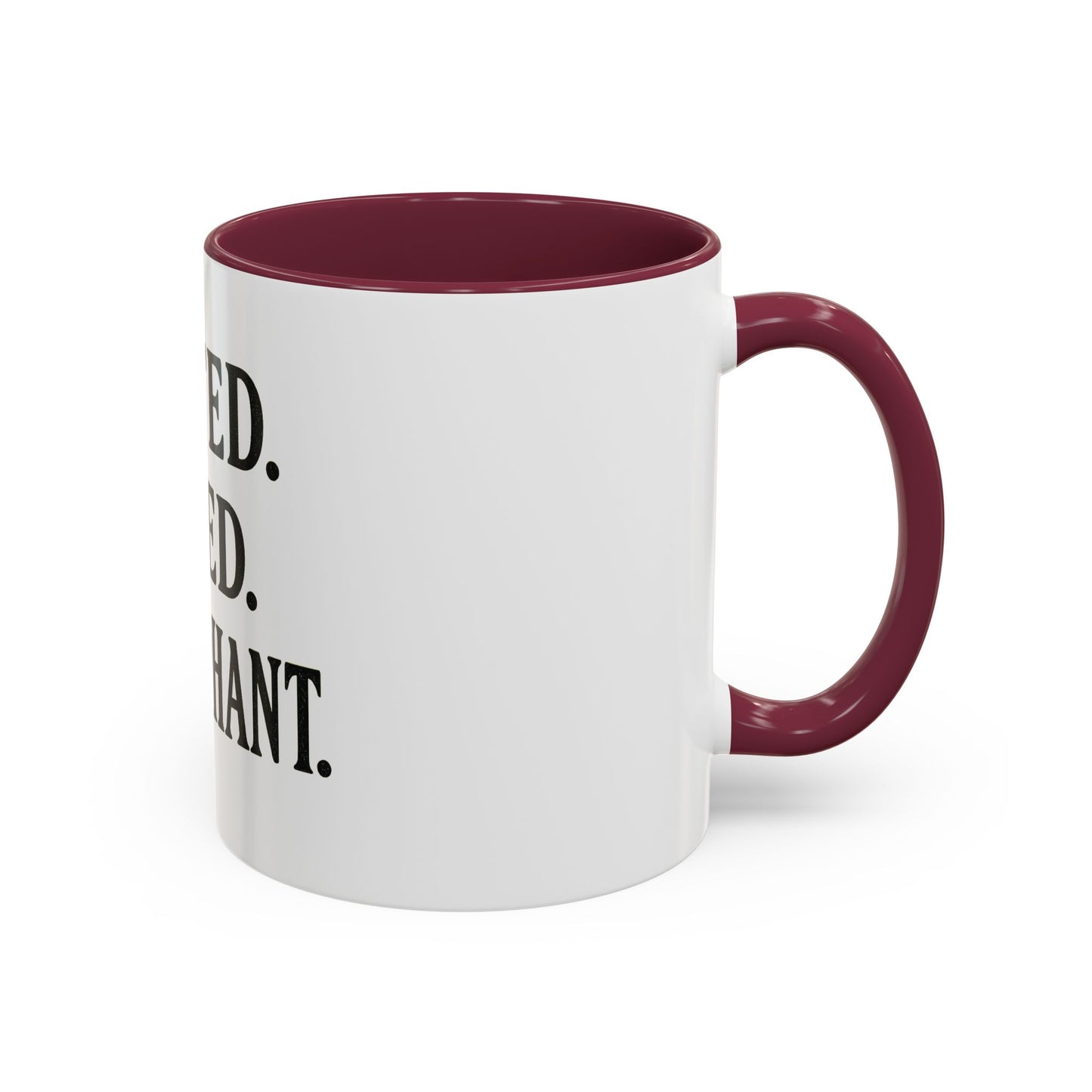 "Tested. Tried. Triumphant." Coffee Mug – Inspirational Mug for Overcomers & Faith Warriors