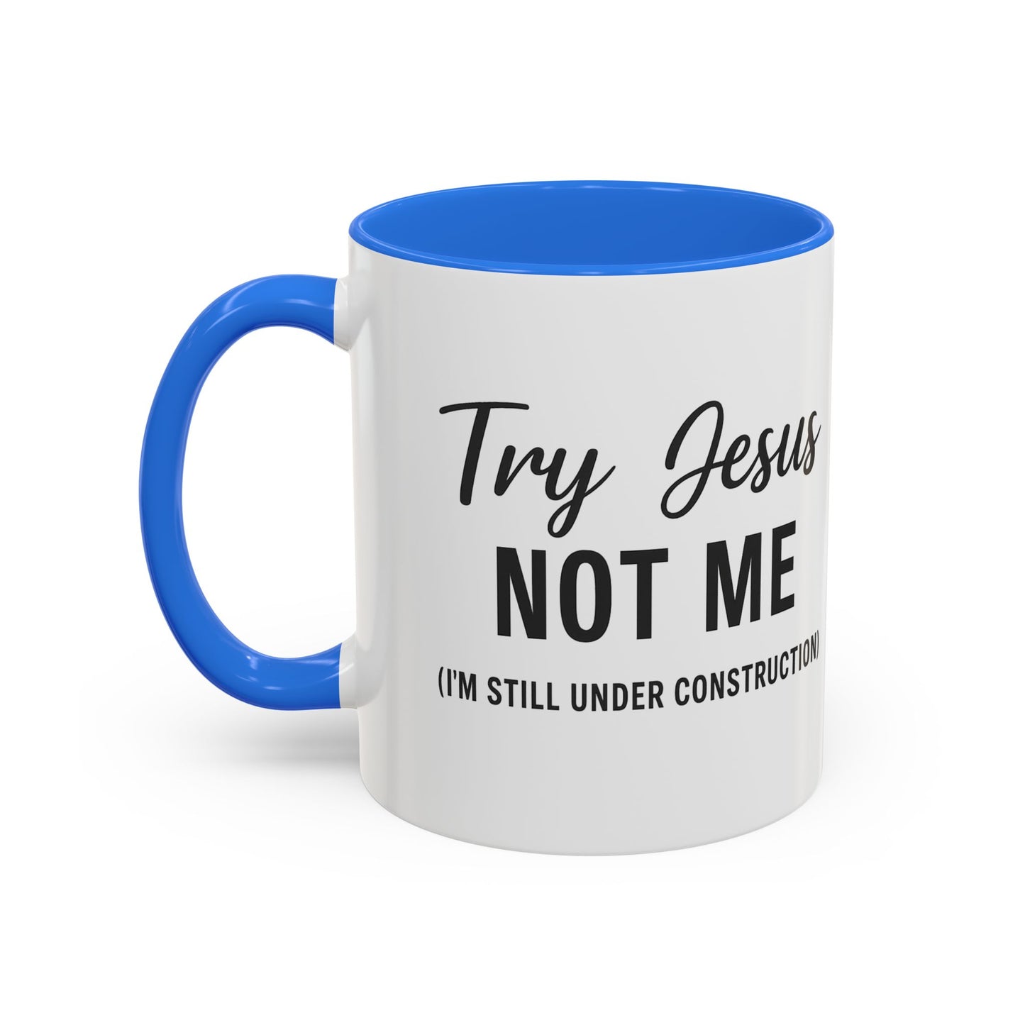 Jesus-Inspired Coffee Mug - Try Jesus Not Me (Funny Gift for Coffee Lovers, Inspirational Drinkware, Christian Humor, Unique Gift [...]