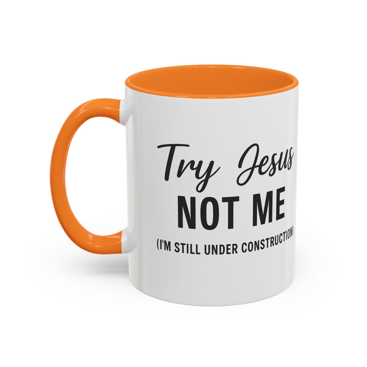 Jesus-Inspired Coffee Mug - Try Jesus Not Me (Funny Gift for Coffee Lovers, Inspirational Drinkware, Christian Humor, Unique Gift [...]