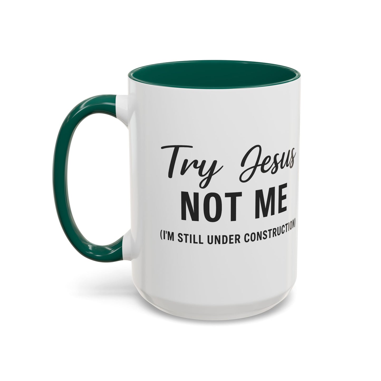 Jesus-Inspired Coffee Mug - Try Jesus Not Me (Funny Gift for Coffee Lovers, Inspirational Drinkware, Christian Humor, Unique Gift [...]