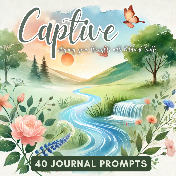 Captive: Aligning Your Thoughts with Biblical Truth | 21-Day Devotional & Scripture-Focused Mind Renewal Journal