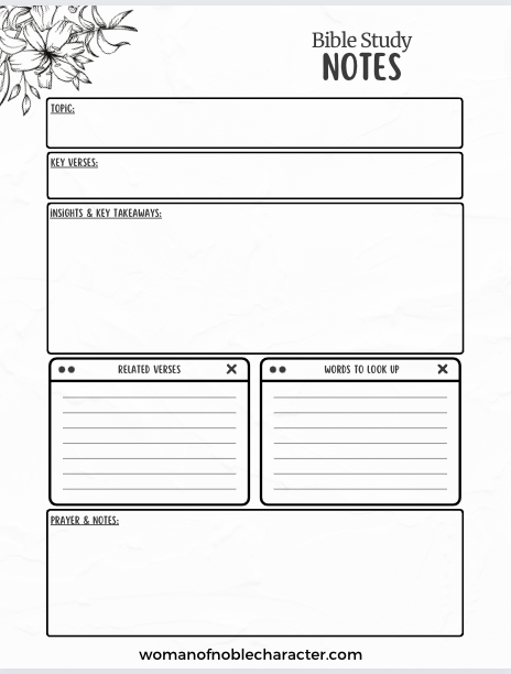 Spiritual Growth Mini-Bible Study