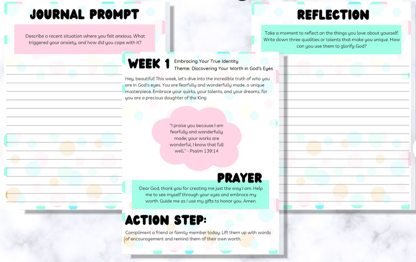 52 Week Devotional for Teen Girls