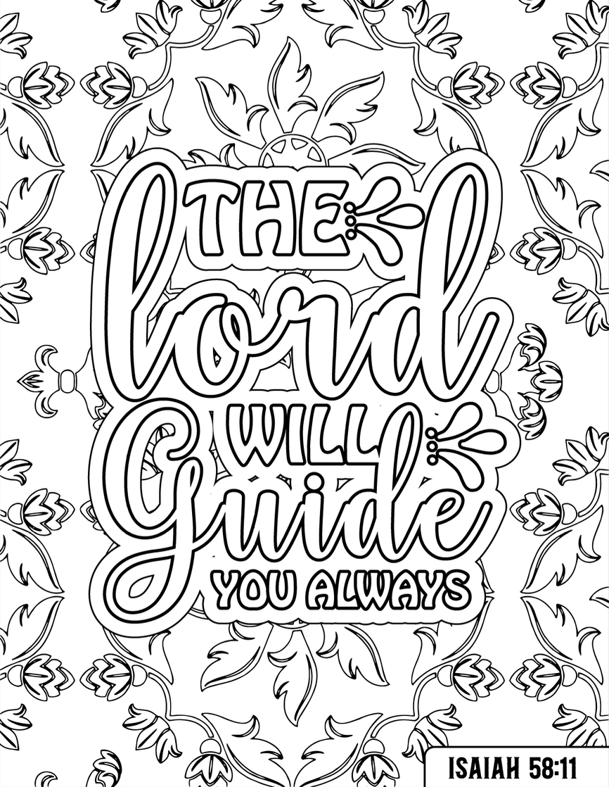 Bible Verse Coloring Book