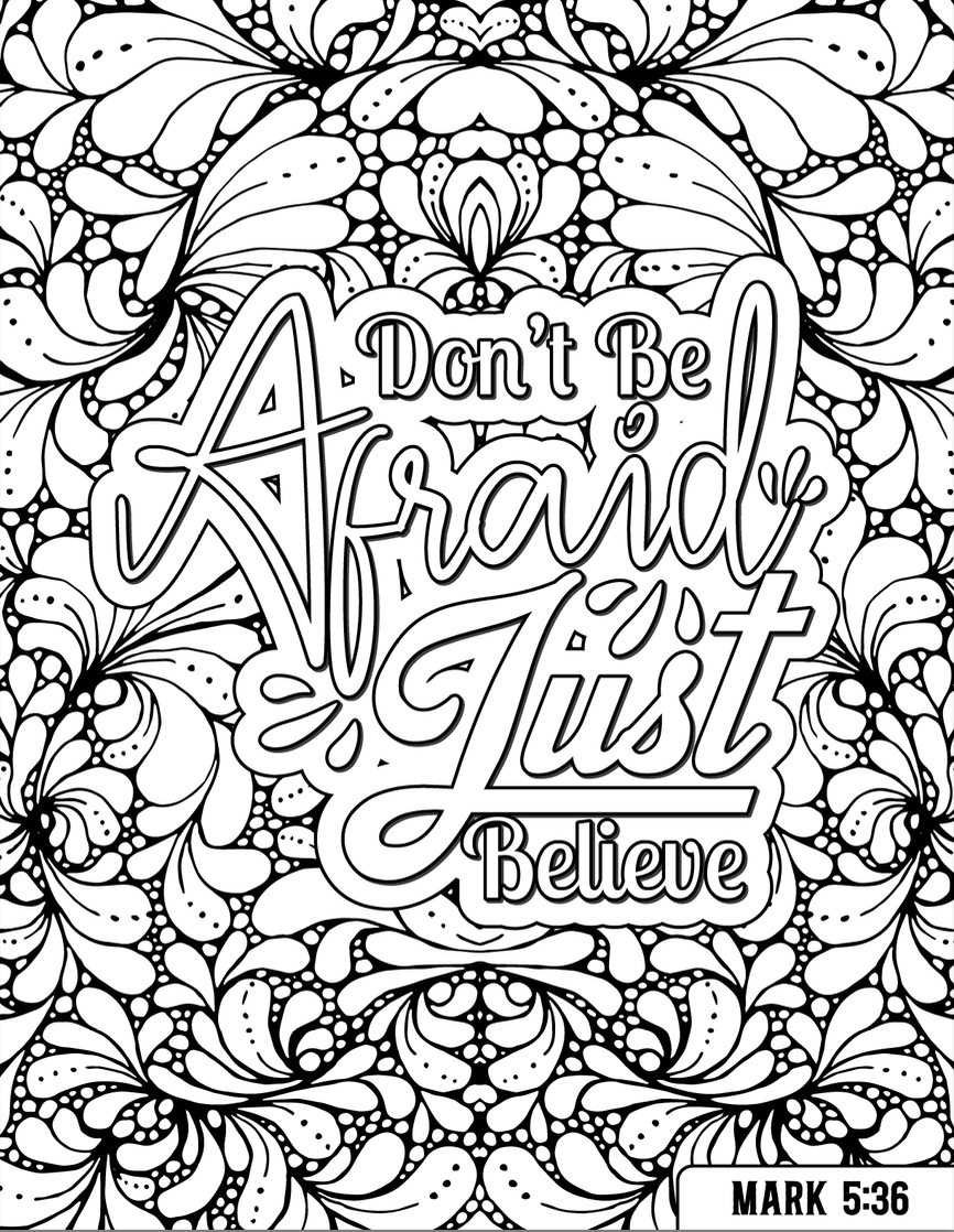 Bible Verse Coloring Book