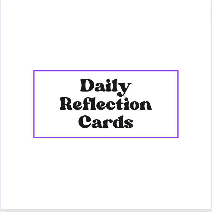 Daily Christian Reflection Cards for Kids – Scripture-Based Affirmation & Devotional Cards