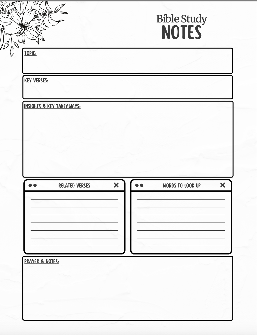 Cultivating a Thankful Heart Mini-Bible Study