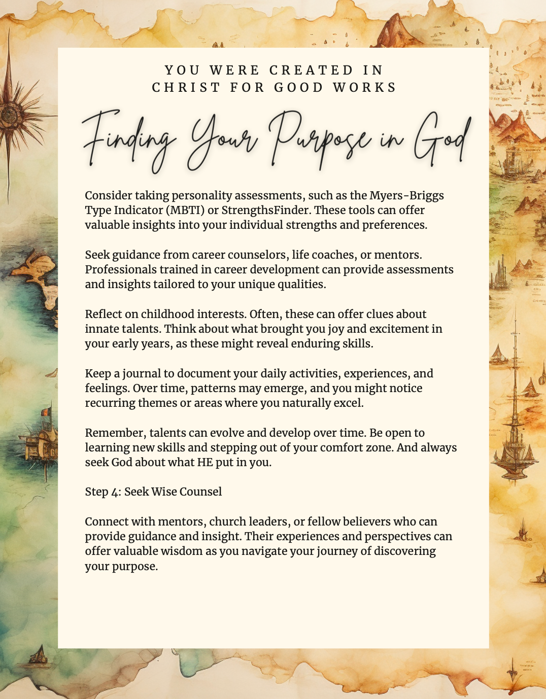Finding Your Purpose in God: An Interactive Mini-Bible Study Guide